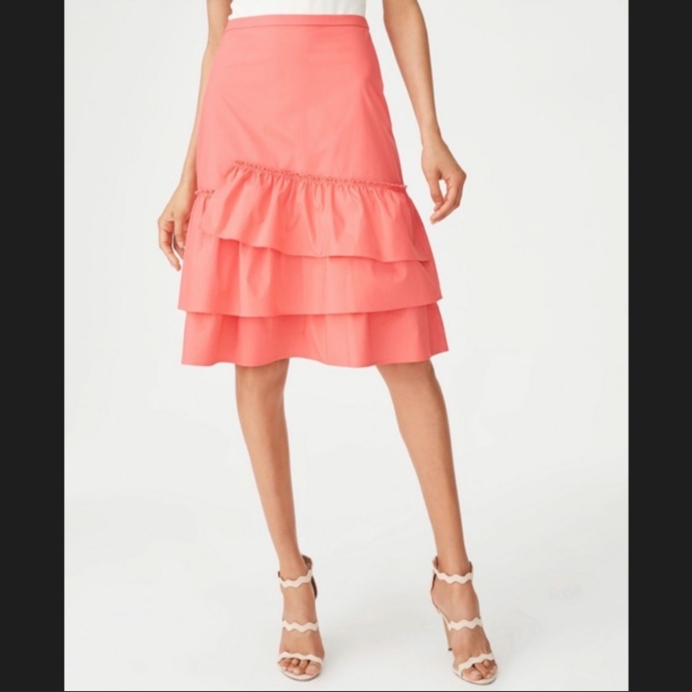 NWT CLUB MONACO LOUDIE RUFFLE SKIRT